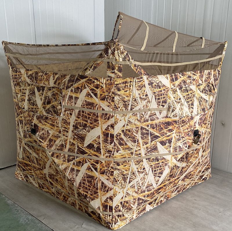 Засидка двухместная ShotTime Куб, камыш купить по оптимальной цене,  доставка по России, гарантия качества