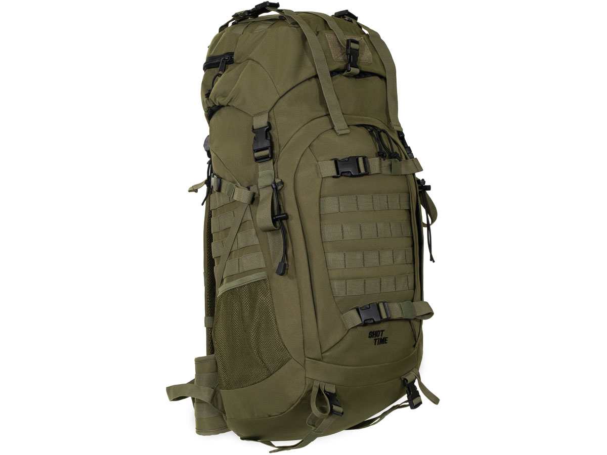 Рюкзак ShotTime Tactical, 50л, олива купить по оптимальной цене,  доставка по России, гарантия качества