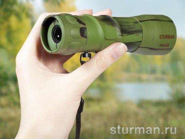 Монокуляр Sturman 14x32 зеленый купить по оптимальной цене,  доставка по России, гарантия качества