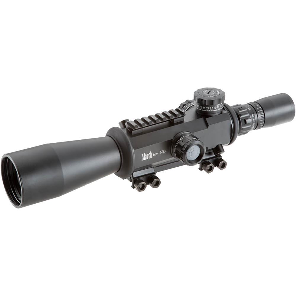 Оптический прицел March Genesis 6-60x56 FFP с подсветкой FML-MT, 0.05 Mil (D60V56GFIML) купить по оптимальной цене,  доставка по России, гарантия качества