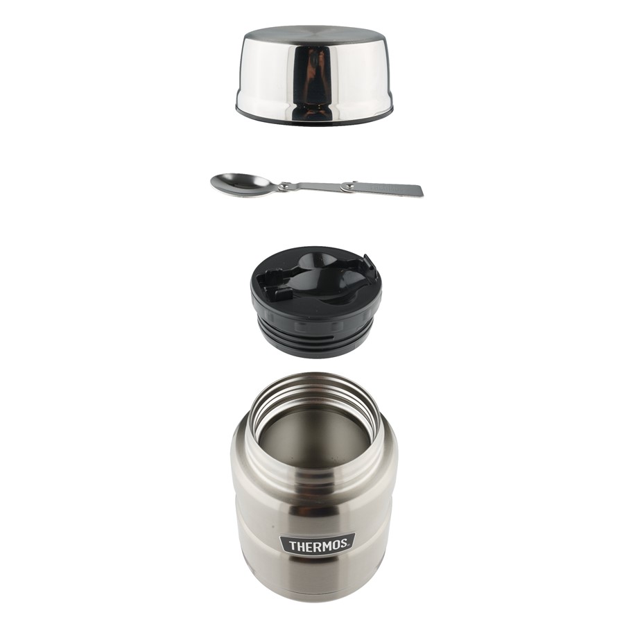 Термос для еды THERMOS KING SK3000 0,47L, складная ложка, стальной купить по оптимальной цене,  доставка по России, гарантия качества