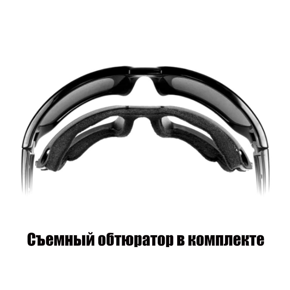 Очки защитные Wiley X WX Gravity (Frame: Matte Black, Lens: Polarized -  Grey) купить по оптимальной цене,  доставка по России, гарантия качества