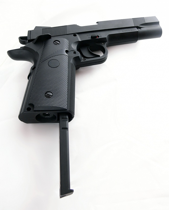 Магазин Stalker для пневматич.пистолетов модели S1911G/T и S84, кал. 4.5мм., ёмкость 20 шариков, металл купить по оптимальной цене,  доставка по России, гарантия качества