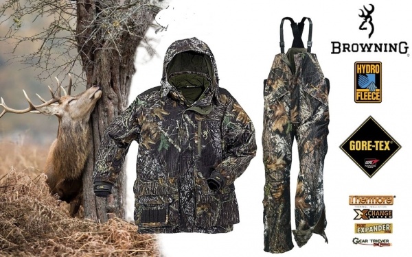 Browning костюм Pro Series, Hydro-Fleece™,Gore-Tex® 30378414/30678814 -качество от производителя Browning 30378414/30678814 в интернет-магазинеmil-dot.ru.