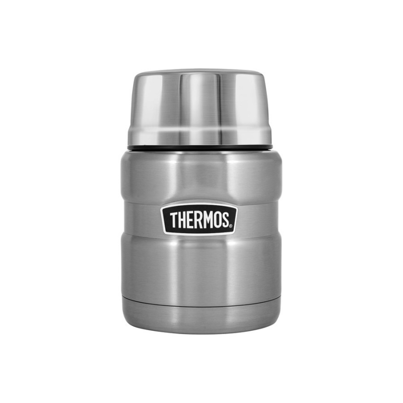 Термос для еды THERMOS KING SK3000 0,47L, складная ложка, стальной купить по оптимальной цене,  доставка по России, гарантия качества