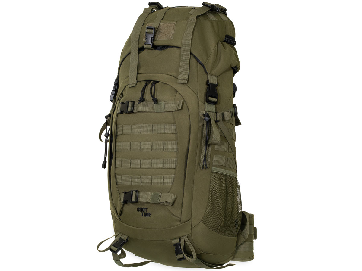Рюкзак ShotTime Tactical, 50л, олива купить по оптимальной цене,  доставка по России, гарантия качества