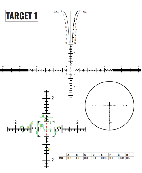 ПРИЦЕЛ ОПТИЧЕСКИЙ ZCO 5-27X56 TARGET 1 CCW купить по оптимальной цене,  доставка по России, гарантия качества