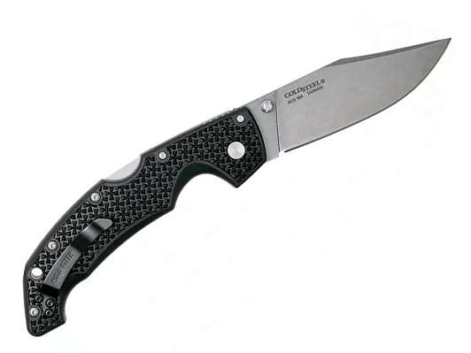 CS_29AXB Voyager Extra Large Drop Plain Edge - нож складн, клинок AUS10, рук-ть черн Griv-Ex купить по оптимальной цене,  доставка по России, гарантия качества