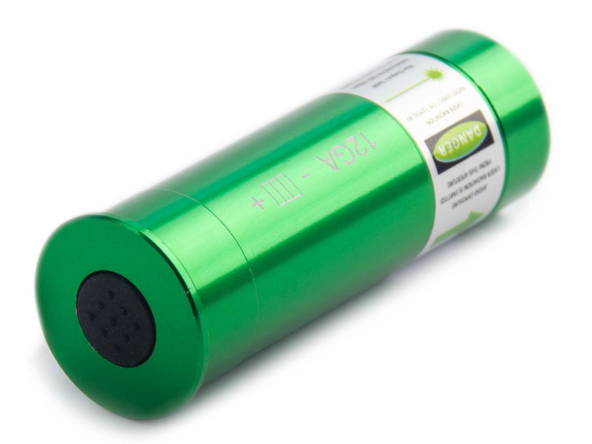 Лазерный патрон ShotTime ColdShot 12х60, кнопка вкл/выкл, зелёный купить по оптимальной цене,  доставка по России, гарантия качества