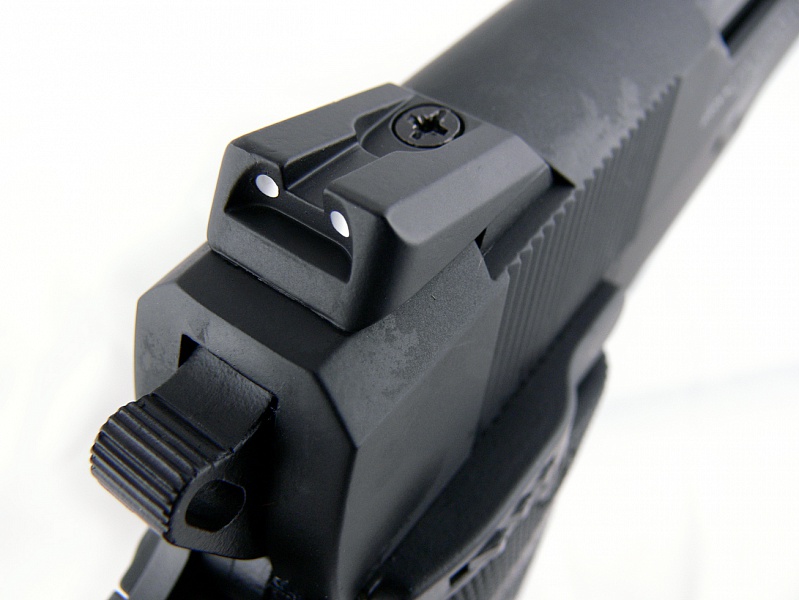Пистолет пневм. Stalker S1911RD (аналог Colt 1911) к.4,5мм, металл-пласт,120м/с, блоубэк,черный. купить по оптимальной цене,  доставка по России, гарантия качества