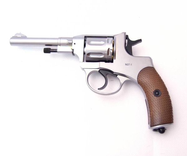 Пневматический револьвер Gletcher NGT F Silver купить по оптимальной цене,  доставка по России, гарантия качества