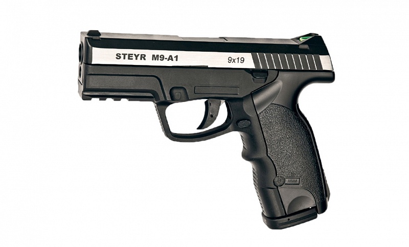 Steyr M9-A1 пистолет пневматический металл, пластик  купить по оптимальной цене,  доставка по России, гарантия качества