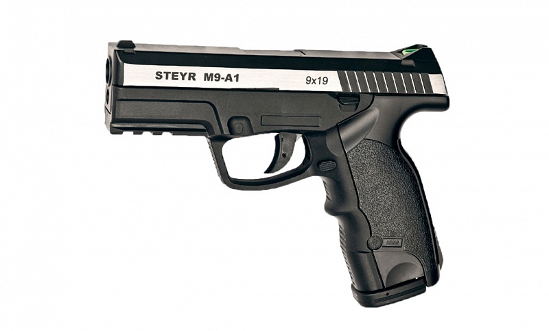 Steyr M9-A1 пистолет пневматический металл, пластик купить по оптимальной цене,  доставка по России, гарантия качества