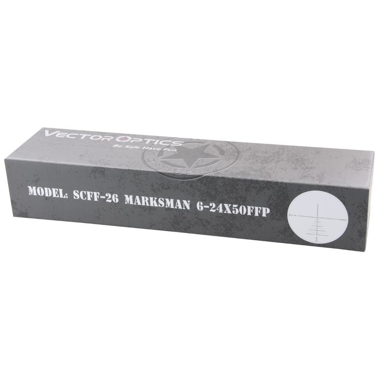 Прицел Vector Optics Marksman 6-24x50 FFP купить по оптимальной цене,  доставка по России, гарантия качества