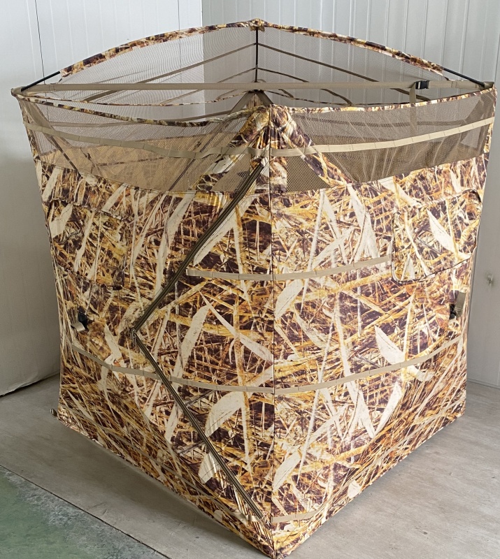 Засидка двухместная ShotTime Куб, камыш купить по оптимальной цене,  доставка по России, гарантия качества