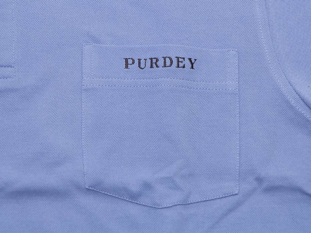 Рубашка поло James Purdey 110 синяя купить по оптимальной цене,  доставка по России, гарантия качества