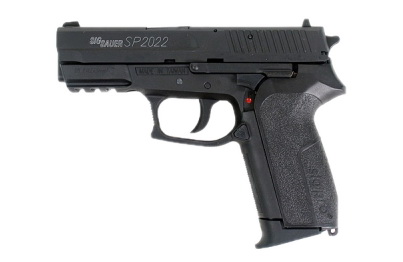 пистолет пневматический Sig Sauer 2022, к.4,5 мм, пластик, черный, 120 м/с купить по оптимальной цене,  доставка по России, гарантия качества