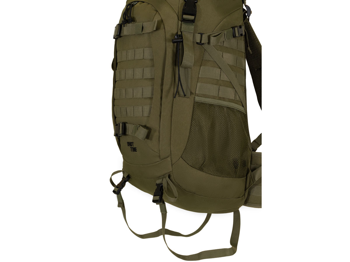 Рюкзак ShotTime Tactical, 50л, олива купить по оптимальной цене,  доставка по России, гарантия качества