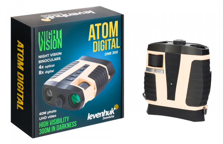 Бинокль ночного видения Levenhuk Atom Digital DNB300 купить по оптимальной цене,  доставка по России, гарантия качества