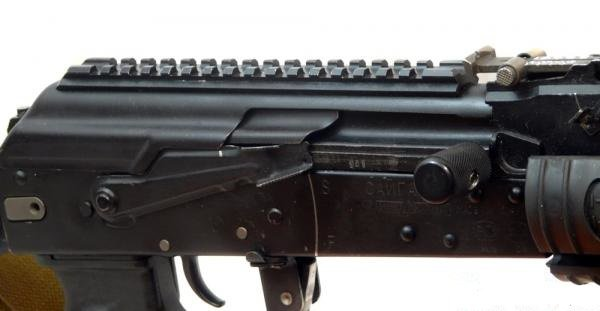 Крышка ствольной коробки АК с пикатини