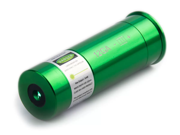 Лазерный патрон ShotTime ColdShot 12х60, кнопка вкл/выкл, зелёный купить по оптимальной цене,  доставка по России, гарантия качества