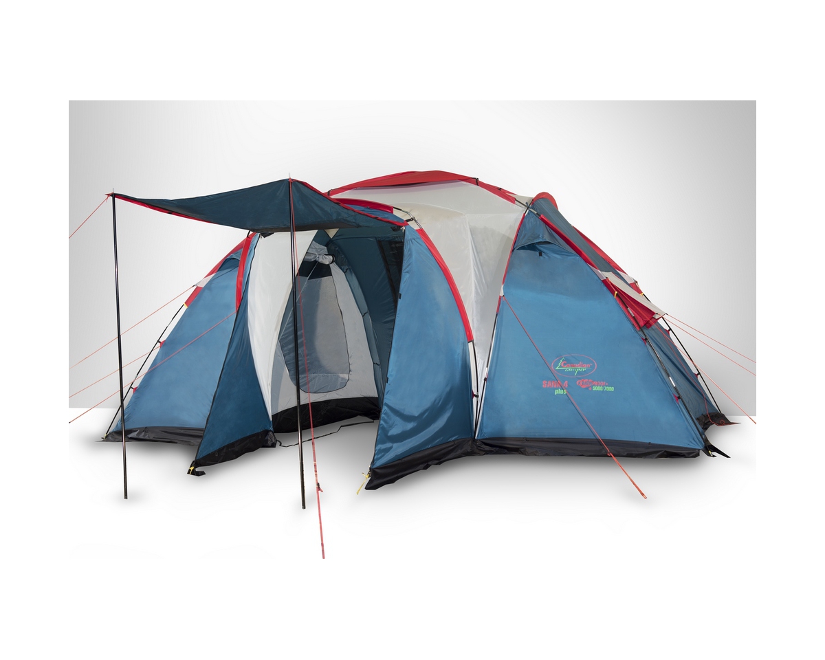 Палатка Canadian Camper SANA 4 plus royal купить по оптимальной цене,  доставка по России, гарантия качества