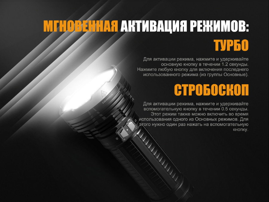 Фонарь Fenix TK75 2018 купить по оптимальной цене,  доставка по России, гарантия качества
