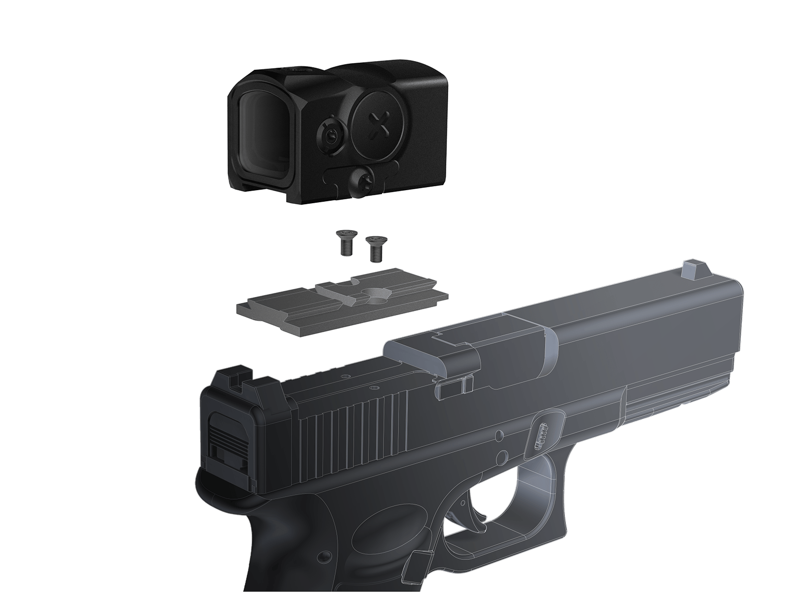Коллиматорный прицел Aimpoint Acro C-1 (3.5МОА) купить по оптимальной цене,  доставка по России, гарантия качества