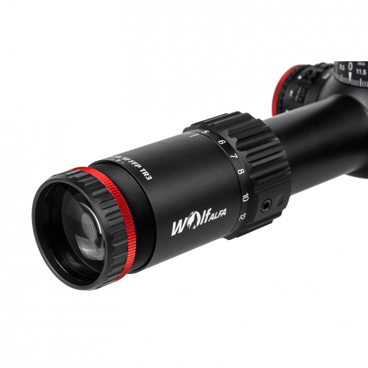 Прицел оптический Veber Wolf Alfa 5-25x56 SF FFP TR3 (31882) купить по оптимальной цене,  доставка по России, гарантия качества