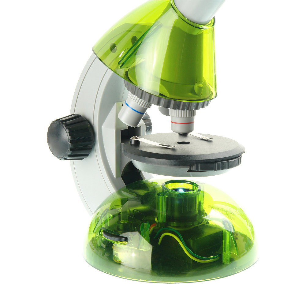 Микроскоп Микромед Атом 40x-640x (лайм) купить по оптимальной цене,  доставка по России, гарантия качества
