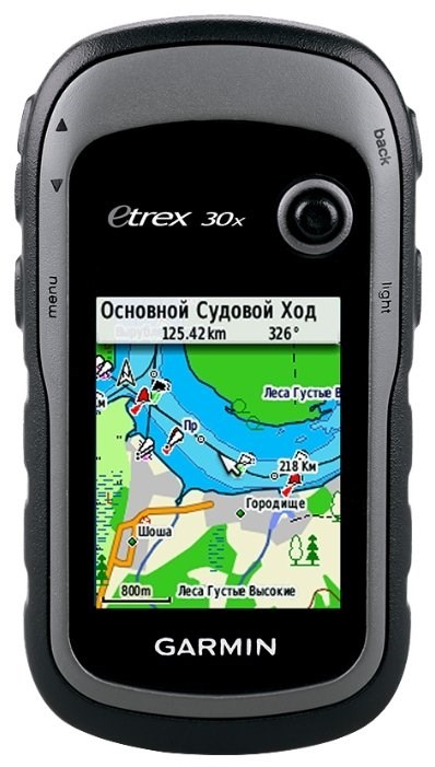 Портативный навигатор Garmin eTrex 30x GPS GLONASS Russia купить по оптимальной цене,  доставка по России, гарантия качества