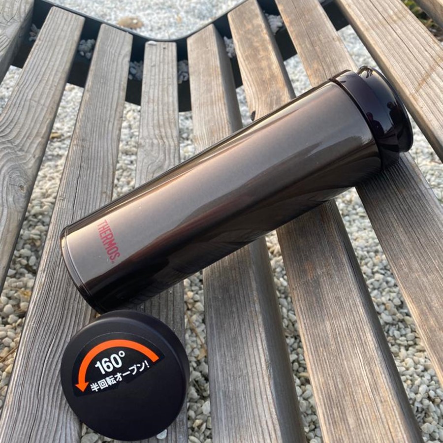 Термокружка THERMOS JNO-501 0.5L, коричневая купить по оптимальной цене,  доставка по России, гарантия качества
