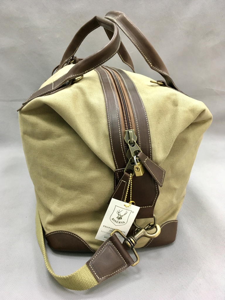 Сумка дорожная RISERVA кожа/лен | 6001 купить по оптимальной цене,  доставка по России, гарантия качества